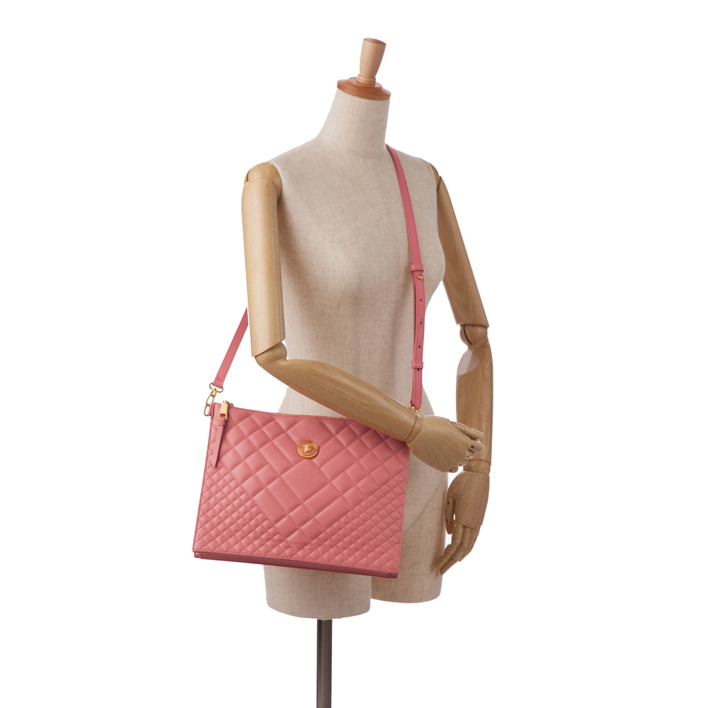 Pre-Loved Versace Quilted Medusa Crossbody - Picture 11 of 12